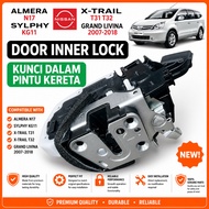 NISSAN GRAND LIVINA ALMERA XTRAIL T32 2007 2015 2018 SIDE INNER DOOR LOCK WITH CENTRAL LOCKING PINTU