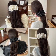 Korean Style Polka Dot Cloud Bubble Banana Clip Small Size Hair Volume Small Coil Hair Twist Clip In