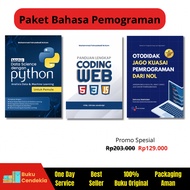 3-Book Package: A Guide to Coding Web, Python, Self-Taught Programming Master From Nol - Original