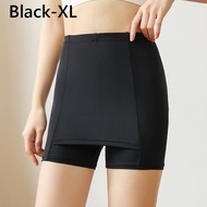 Celana Pendek Wanita Anti Nyeplak Nyeplak Double Layer Safety Pants Legging Seamless Cewek Elastis S
