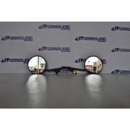 A Pair of OXO M8 BM125 Electric Bike Rearview Mirrors By Strummer TAIWAN Strong Precision - Back Mir