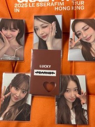 LESSERAFIM 香港演唱會Zone卡