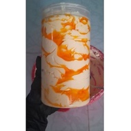 1kg jar of extremely strong golden oil removal body cream