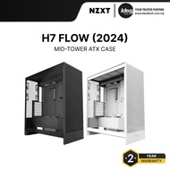 NZXT H7 FLOW 2024 | BLACK / WHITE | Mid-Tower ATX Airflow Case