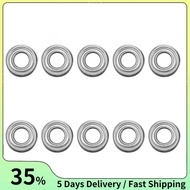 10PCS MF84ZZ LF840ZZ Shielded Flanged 4 x 8 x 3MM Model Ball Flange Bearing