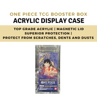 [SG 🇸🇬 Ready Stocks] NEW Acrylic Display Case One Piece Trading Card Game Booster Box OP-01 / OP-02 / OP-03 / OP-04