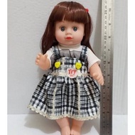 Tested full rubber sweet baby doll 6814