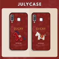 Samsung A8 Star - A9 Star LUCKY HORSE Case Lucky HORSECNY