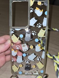二手_S21 Ultra 掛繩手機殼 Samsung手機