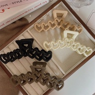 7 Hearts INS Candy Color Gentle Acrylic Hairpin Hairclips Hair Accessory Headwear for Sweet Girls