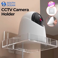 South Ocean CCTV Holder Camera Stand Rack Wall Mounted Free-Punch Storage Rack Home Universal Camera