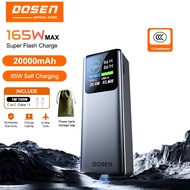 【3C Certification】DOSEN 100W Super Fast Charging 20000mAh Powerbank Xiaomi Samsung iP16/15/14 Laptop