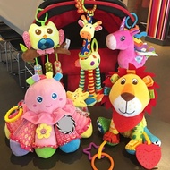 Newborn Baby Bed Bell 3-6-12 Months 0-1 Years Old Plush Educational Bed Around Stroller Pendant Soot