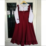 Gamis termurah noni dress fashion wanita terbaru
