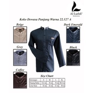 [Best Quality] Baju Koko Al-Luthfi Lengan Panjang Premium Warna