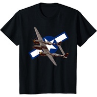 American WW2 Planes P-38 Plane Spotting T-Shirt