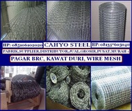 cahyosteel|pabrik,jual,distributor: pagar brc/kawat duri/wire mesh