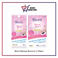 Biore Makeup Remover Wipes (Travel 10s / Refill 44s / Box 44s / Refill Twin Pack)