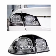 CIVIC FD TAIL LAMP ALBINO (CHINA OEM) 1SET (🎁FREE BULB MERAH 4pc👍) / WHITE CLEAR LAMPU BELAKANG TAIL