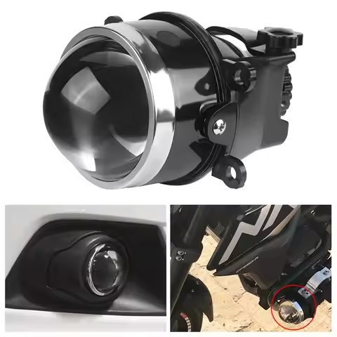 3 Inch D2H HD Bi Xenon LED Fog Light Projector Lens for Honda Accord Civic Odyssey FIT Renault Fluen