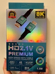 📺全新正版📺8K 電視高清線 HD2.1 V Premium