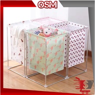 OSM - H5471 Dirty Clothes Basket Laundry Stand Basket/ Laundry Bag Storage Box Children's Toy Storag