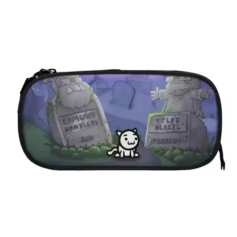 Mewgenics Gaming 2026 Isaac Pencil Cases Fashion Pen Bag Student Big Capacity Office Gift Pencil Pou