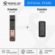Bundle C4: Kaadas K9-5W Door Lock + Kaadas R8GD Gate Lock | AN Digital Lock
