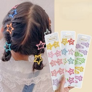 Star Hair Clips Star Hair Clips Women's Hair Accessories Colorful Star Hair Pins Hair Accessories Wo