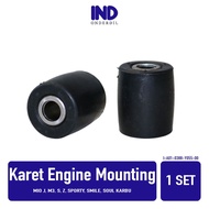 MESIN Rubber Engine Mounting Mio J M3 SZ Sporty Smile Soul Carburetor Bosh Bush Ganjel Stopper Stop 