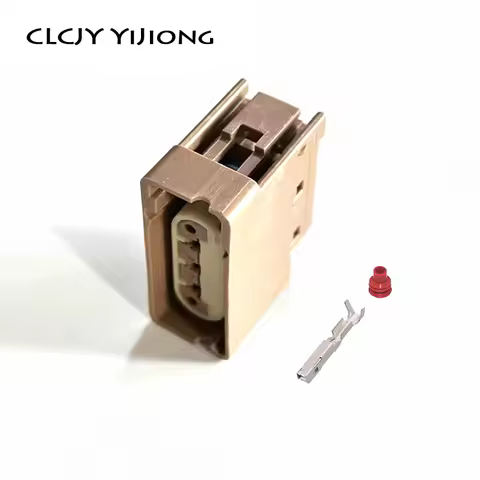 1 Set Car 3 Pin Wire Waterproof Connector Housing Car Fog Light Brake Light Turn Signal Plug Lamp Ho