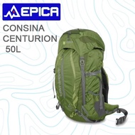 EPICA Tas Gunung Hiking Carrier Consina Centurion 50L HIJAU