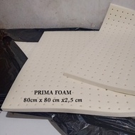 100% ORIGINAL LATEX FOAM PREMIUM SOFA MATTRESS TOPPER 80 cm x 80 cm x2.5 cm