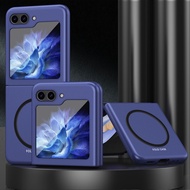 INOVAGEN cho Samsung Galaxy Z Flip 5 Flip 4 Flip 3 Magsafe Phone Case Baby Skin Touch hỗ trợ sạc khô