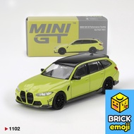 Mini GT 1102 BMW M3 M Performance Touring Sao Paulo Yellow 1/64
