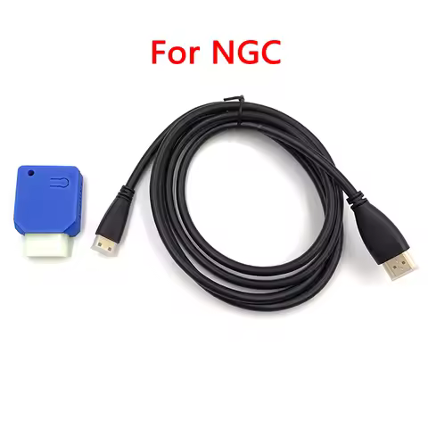 For NGC Vedio Plug Converter Mini HDMI-compatible Adapter Digital to HDMI-compatible for Nintendo Ga