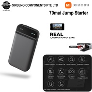 Xiaomi 70mai Car Jump Starter - 11000mAh Auto Buster Car Emergency Booster Battery + PowerBank Funct