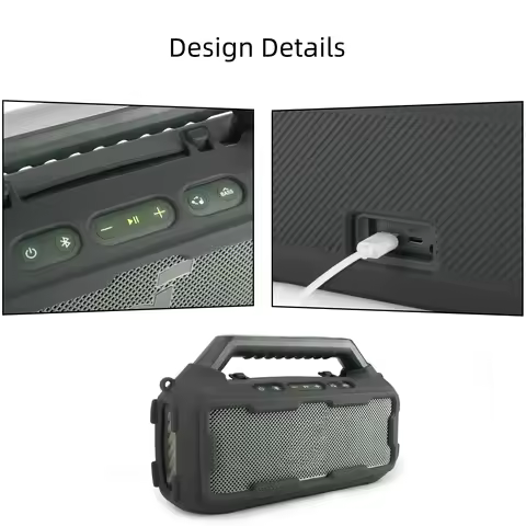 Protective case for Soundcore Boom 2 speaker dust-proof and shock-resistant protective accessory