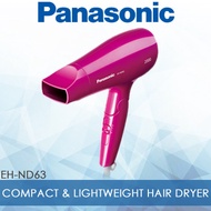 Panasonic EH-ND63 / Compact Lightweight Hair Dryer / Pink