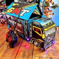 Truk oleng bos kecil truk anti gosip canter mania miniatur truck