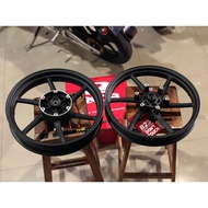 velg rims 17 rcb racingboy ninja rr r krr racing wheel Hitam Texture