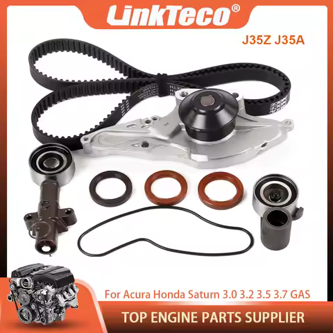 J35A J35Z Timing Belt Kit Water Pump Fit For 2003-2019 Honda Accord Crosstour Pilot Acura MDX RDX TS