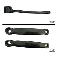 Mountain Bike Spinning Bike Square Hole Chainring Crank Left Side Single Crank165Crank Arm Repair Pa