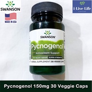 French Pine Bark Extract Pycnogenol 150 mg 30 Veggie Caps-Swanson Maritime Antioxidant Support