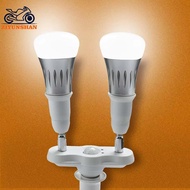 ziyunshan 2/3 In 1 E26 E27 To E26 E27 Screw LED Lamp Bulb Base Splitter 1 To 2/3 E27 Light Soet Hold