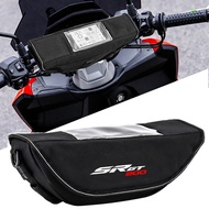For Aprilia SR GT200 2022 Motorcycle Accessories Handlebar Waterproof Bag Travel Bag