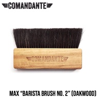 Comandante Brush - "Max" Barista Brush #2 (Oak)