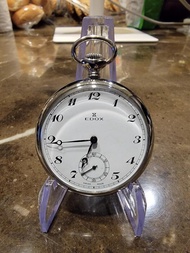 瑞士 EDOX 手上鍊 機械懷錶