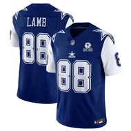 NFL Rugby Jersey Dallas Cowboys Dallas Cowboys 88 #Lamb 4 #PRESCOTT