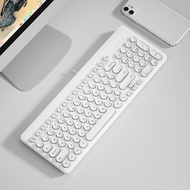 Portable White Wired Keyboard K221U yellow pink 96 Keys Quiet Ergonomic Gaming for Laptop PC